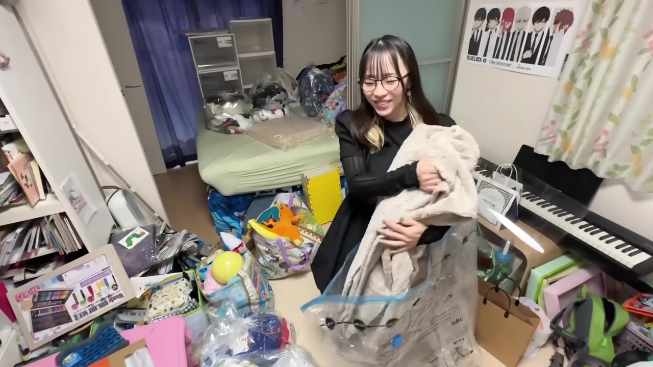 3日目。思い入れのあるぬいぐるみを抱いて、それでも手放していく