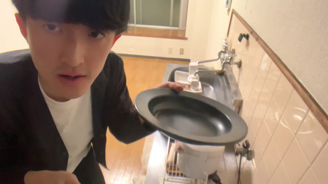 皿洗い完了。1個にまとめられるから楽